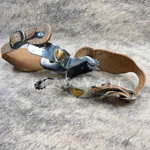 Western Spurs w/ Straps